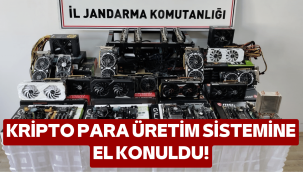 Kayseri'de kripto para operasyonu: Mining sistemi ele geçirildi!
