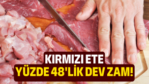 Kırmızı ete dev zam geldi!