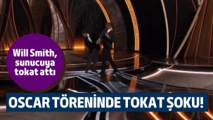 Oscar törenine Will Smith'in attığı tokat damga vurdu!