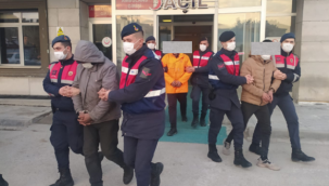 Pınarbaşı'nda kamu kurumlarından hırsızlık yapan 3 kişi tutuklandı!