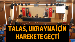 Talas Belediyesi, Ukrayna'ya yardım gönderecek