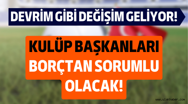 Türk sporuna devrim gibi değişim geliyor!