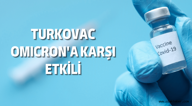 Üç doz TURKOVAC Omicron varyantına karşı etkili