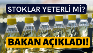 Bakan Kirişçi: Ayçiçek yağı ve şeker stokumuz yeterli
