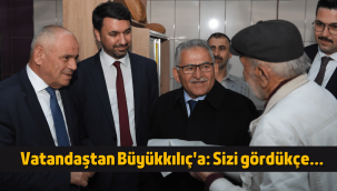 Başkan Büyükkılıç'tan Yahyalı'ya ziyaret