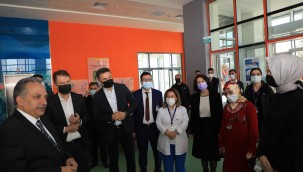 Başkan Yalçın'dan 'KANKA'ya 23 Nisan ziyareti