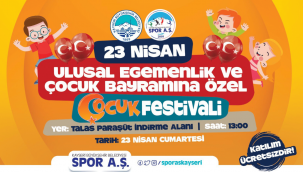 Büyükşehir'de çocuklara özel 23 Nisan coşkusu yaşanacak