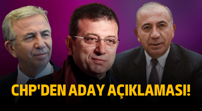 CHP'nin cumhurbaşkanı adayındaki ana şartı açıklandı