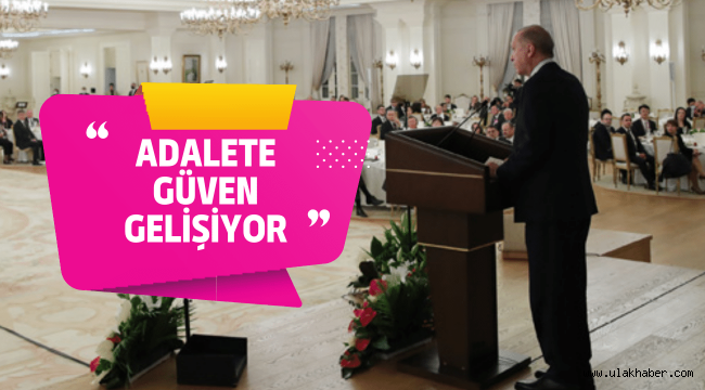 Cumhurbaşkanı Erdoğan Yüksek Yargı Temsilcileri ile iftar yaptı