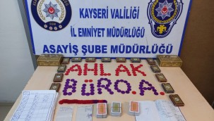 Kayseri'de ahlak polisi kumarhanelere göz açtırmıyor