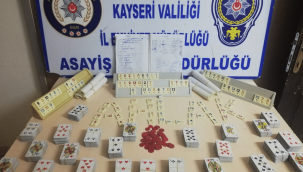 Kayseri'de kumar baskını!