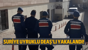 Kayseri'de Suriye uyruklu DEAŞ şüphelisi yakalandı
