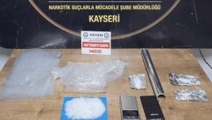 Kayseri'de uyuşturucu operasyonu! 