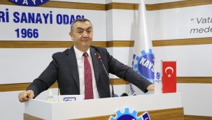 KAYSO Başkanı Büyüksimitci, hammadde ve lojistik sorununa dikkat çekti