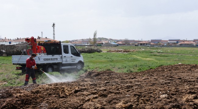 Kocasinan Belediyesi, haşereyle mücadeleye başladı