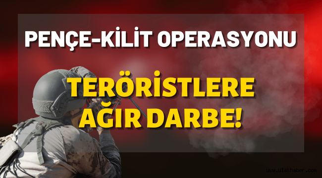 Pençe-Kilit Operasyonu'nda 26 terörist öldürüldü