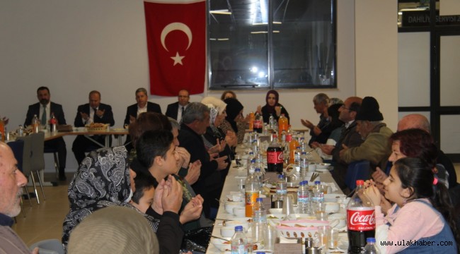 Şehit aileleri iftar yemeğinde buluştu