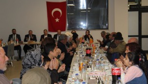 Şehit aileleri iftar yemeğinde buluştu