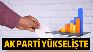 Son seçim anketine göre Ak Parti yükselişte
