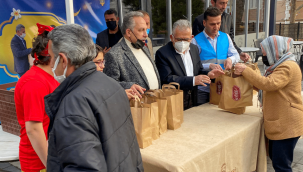 Talas'ta "Biz Pişirelim Siz Ulaştırın" bu Ramazan'da da devam ediyor