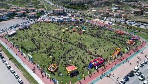 Talas'ta daha önce görülmemiş 23 Nisan coşkusu