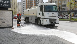 Talas'ta hem bahar hem bayram temizliği