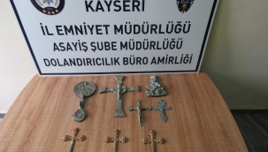 Tarihi eser kaçakçılığı operasyonunda 2 gözaltı