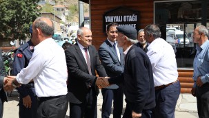 Yahyalı'da bayramlaşma töreni yapıldı