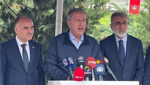 Bakan Akar: Teröristler neredeyse bizim hedefimiz de orası