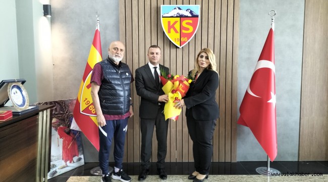 Başkan Çelik, final öncesi Kayserispor'u ziyaret etti