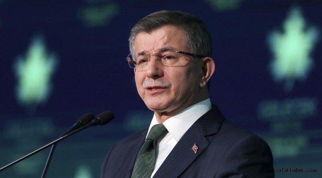 Davutoğlu'ndan ortak aday açıklaması