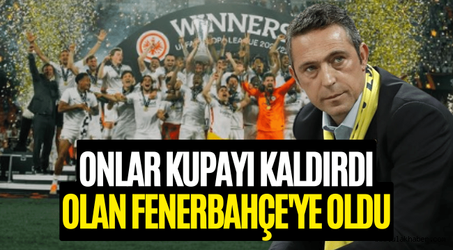 Frankfurt Fenerbahçe'yi üzdü
