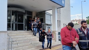 Haklarında kesinleşmiş hapis cezası bulunan 8 kişi cezaevine gönderildi