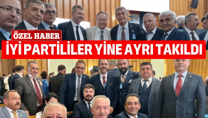 İyi Parti Kayseri İl Teşkilatı TBMM'de de ayrıştı!