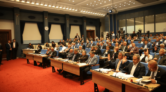 Kayseri Büyükşehir Belediye Meclisi'nden önemli kararlar