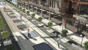 Kayseri çarşısı yenileniyor, estetik görünüme kavuşuyor