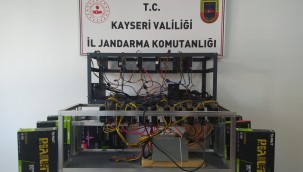 Kayseri'de kripto para operasyonunda 2 gözaltı
