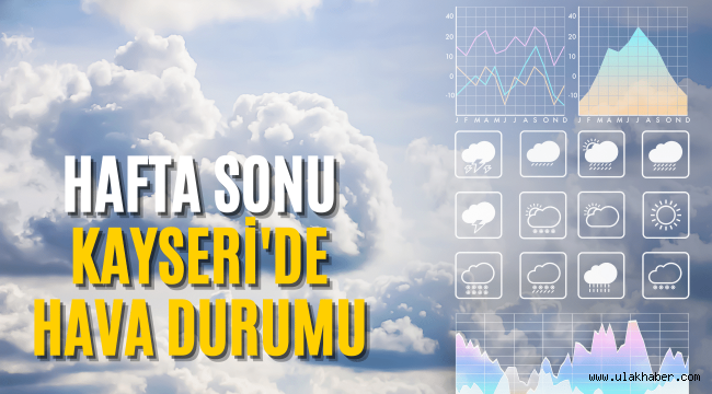 Kayseri'de hafta sonu hava nasıl olacak?
