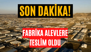 Kayseri OSB'de mobilya üretimi yapan fabrikada yangın çıktı!