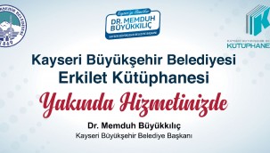 Kayseri'ye yeni kütüphane müjdesi