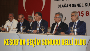 KESOB'da gergin geçen seçimi Şeyhi Odakır kazandı