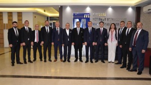 MHP heyetinden KSMMMO'ya ziyaret