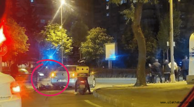 Otomobilin çarptığı bisiklet sürücüsü ağır yaralandı