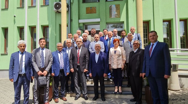 Talas heyeti Kalesija'da 'Kardeş Şehir' görüşmelerinde