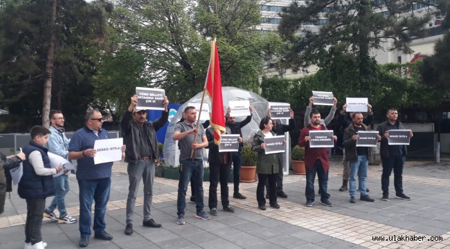 Zafer Partisi'nden Kayseri'de 'Sessiz İstila' protestosu!