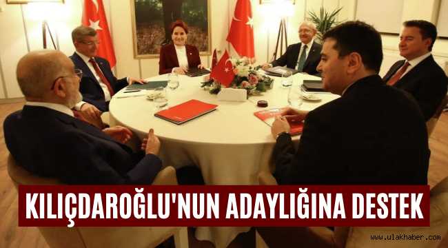 Altılı Masa'dan Kılıçdaroğlu'na ilk destek geldi