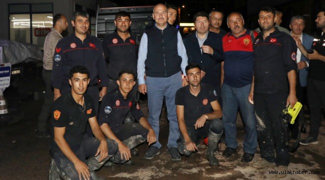 Bakan Soylu ve Karaismailoğlu'ndan Kayseri Büyükşehir Belediyesi'ne teşekkür