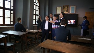 Başkan Büyükkılıç'tan Vali Çiçek'e Millî Mücadele Müzesi'nde brifing