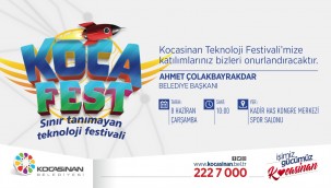 Başkan Çolakbayrakdar'dan KOCAFEST Festivali'ne davet