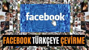 Facebook İngilizce oldu nasıl Türkçe yapılır mobil